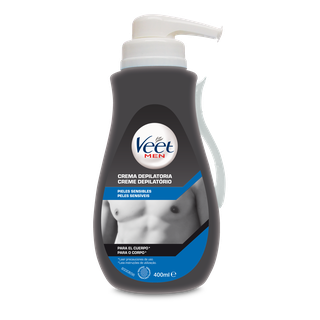 VEET,MEN CR DEP PIEL SENS 400ML